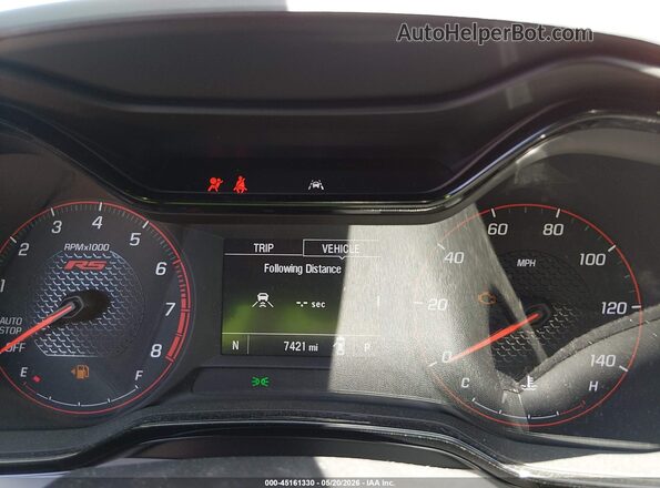KL77LGE21RC166447 2024 CHEVROLET TRAX Orange Widok tylnych siedzeń