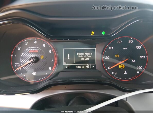 KL77LGE22RC157790 2024 CHEVROLET TRAX Green Հետևի նստատեղերի տեսք