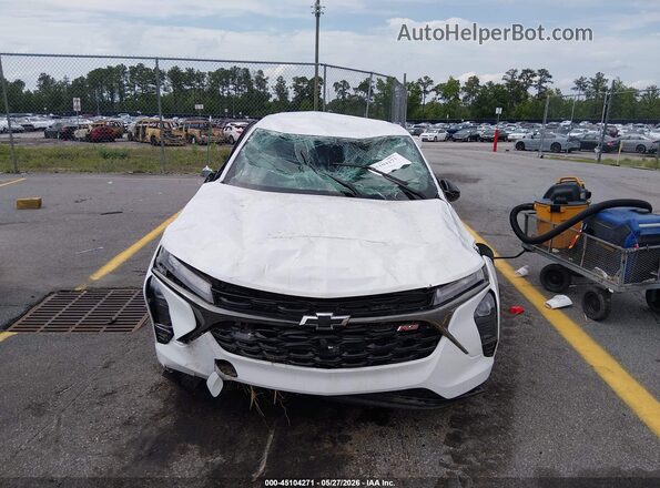 KL77LGE23RC235039 2024 CHEVROLET TRAX White Vista interior trasera