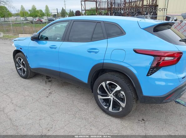 KL77LGE24RC044259 2024 CHEVROLET TRAX Blue Հետևի ձախ