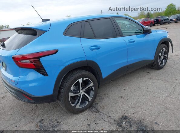 KL77LGE24RC044259 2024 CHEVROLET TRAX Blue Հետևի աջ