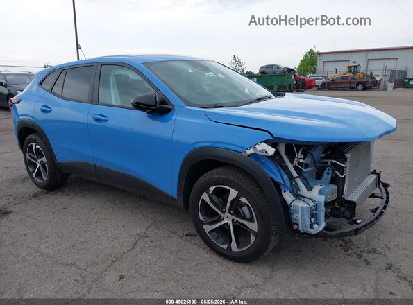 KL77LGE24RC044259 2024 CHEVROLET TRAX Blue Սալոնի հետևի տեսք