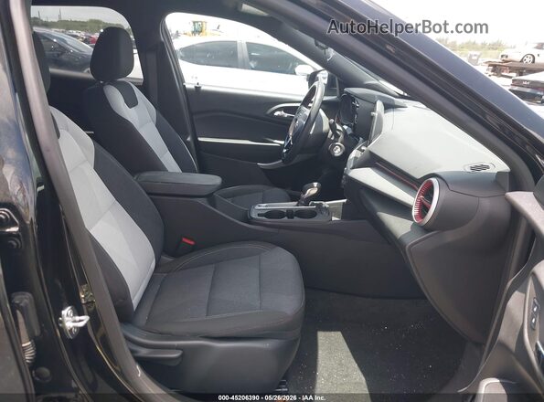 KL77LGE24RC078718 2024 CHEVROLET TRAX Black Widok wnętrza z przodu