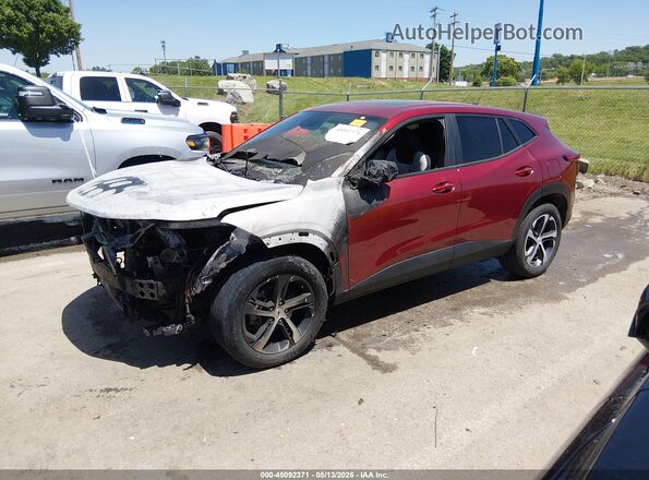 KL77LGE25RC050250 2024 CHEVROLET TRAX Red Front left