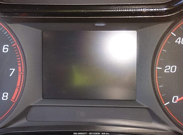 KL77LGE25RC050250 2024 CHEVROLET TRAX Red Dashboard view
