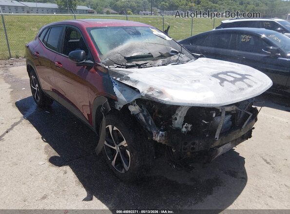 KL77LGE25RC050250 2024 CHEVROLET TRAX Red Rear interior view