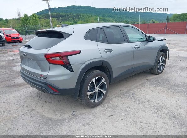 KL77LGE25RC205959 2024 CHEVROLET TRAX Gray Հետևի աջ