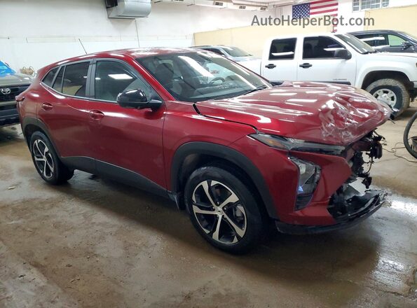 KL77LGE26RC174432 2024 CHEVROLET TRAX Red 