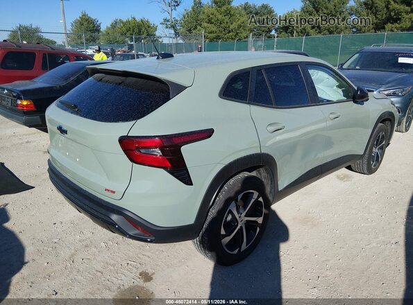 KL77LGE26RC203721 2024 CHEVROLET TRAX Green Հետևի աջ