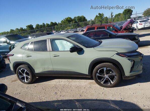 KL77LGE26RC203721 2024 CHEVROLET TRAX Green Սալոնի 360 աստիճան տեսք