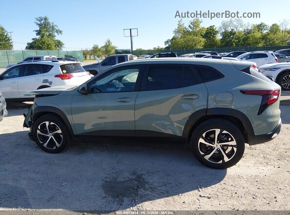 KL77LGE26RC203721 2024 CHEVROLET TRAX Green 