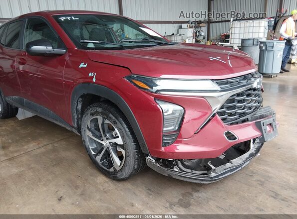 KL77LGE28RC002757 2024 CHEVROLET TRAX Burgundy 