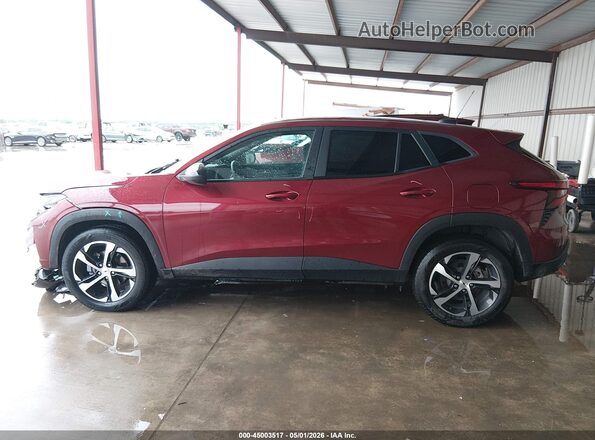 KL77LGE28RC002757 2024 CHEVROLET TRAX Burgundy 