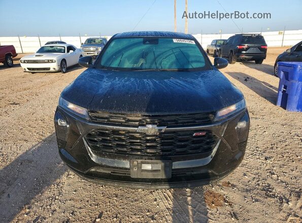 KL77LGE28RC208550 2024 CHEVROLET TRAX Black Widok z przodu