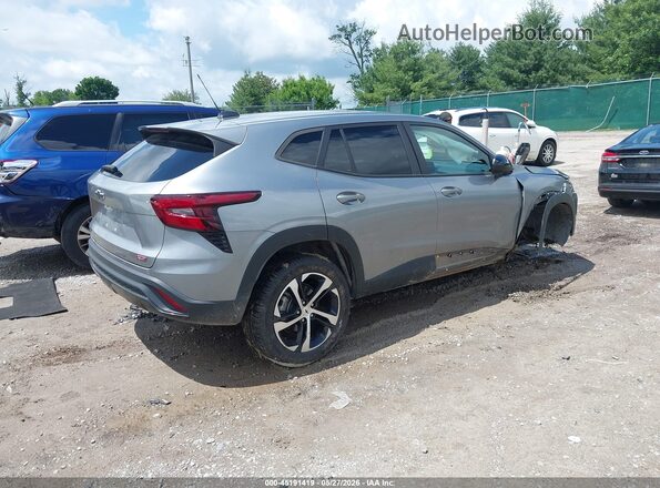 KL77LGE29RC100163 2024 CHEVROLET TRAX Silver Задня права чверть