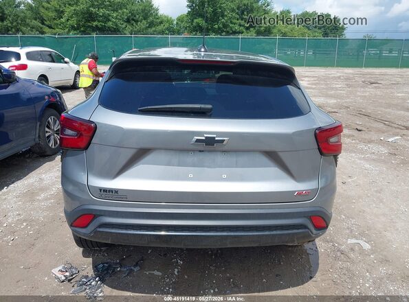 KL77LGE29RC100163 2024 CHEVROLET TRAX Silver 