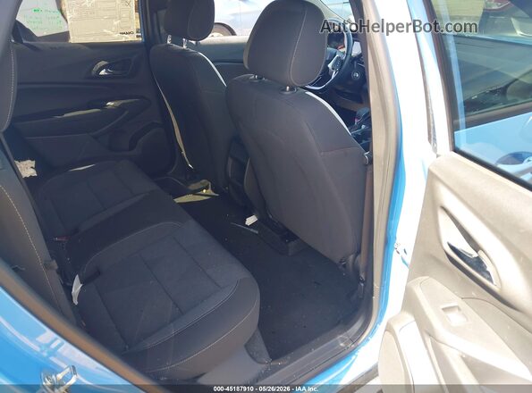 KL77LGE29RC123376 2024 CHEVROLET TRAX Light Blue VIN sticker view