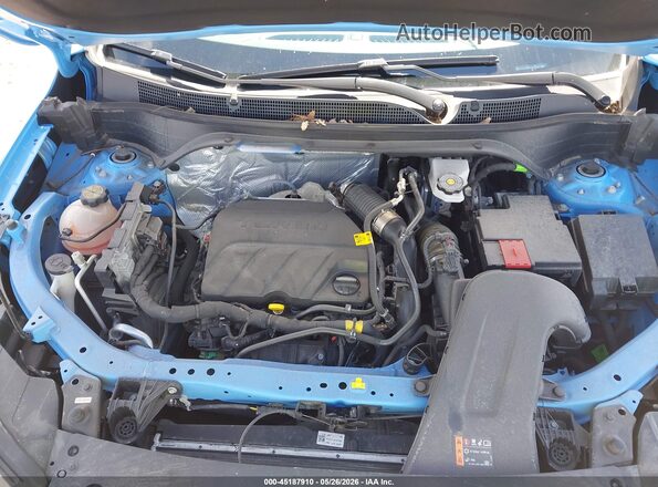 KL77LGE29RC123376 2024 CHEVROLET TRAX Light Blue Rear view