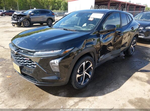 KL77LGEP1SC111174 2025 CHEVROLET TRAX Black Vista tres cuartos delantera izquierda