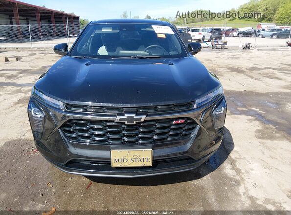KL77LGEP1SC111174 2025 CHEVROLET TRAX Black Vista del cuadro de instrumentos
