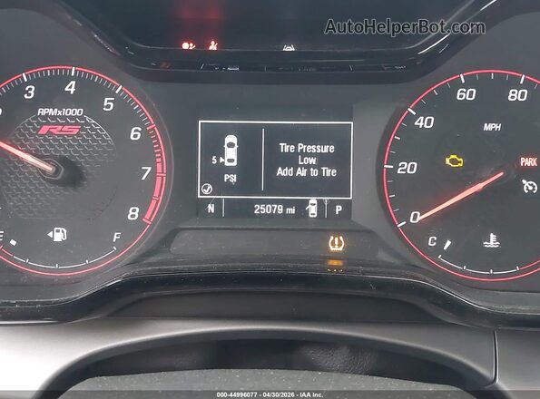 KL77LGEP1SC289859 2025 CHEVROLET TRAX Silver 