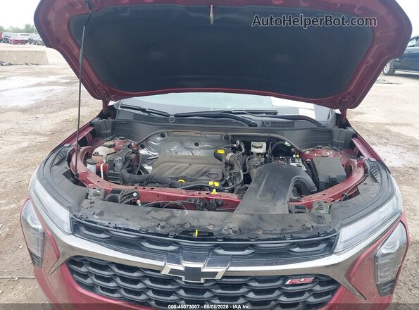 KL77LGEP5SC020036 2025 CHEVROLET TRAX Red Vista trasera