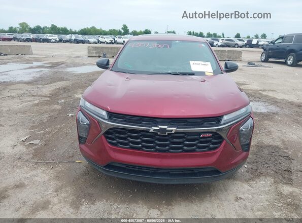 KL77LGEP5SC020036 2025 CHEVROLET TRAX Red Vista frontal