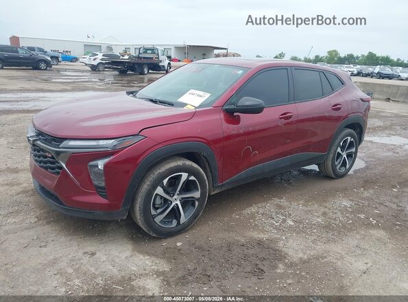 KL77LGEP5SC020036 2025 CHEVROLET TRAX Red Vista interior de 360 grados