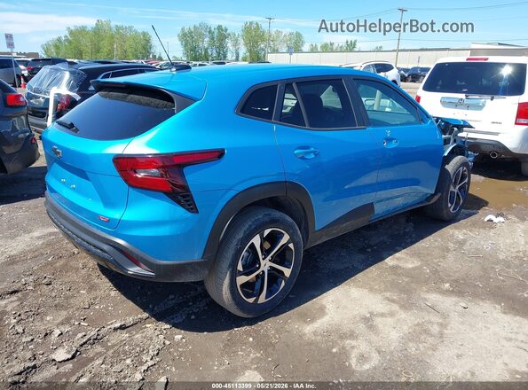 KL77LGEP5SC152763 2025 CHEVROLET TRAX Blue 