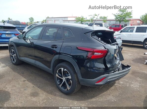 KL77LGEP5SC338559 2025 CHEVROLET TRAX Black უკანა მარცხენა