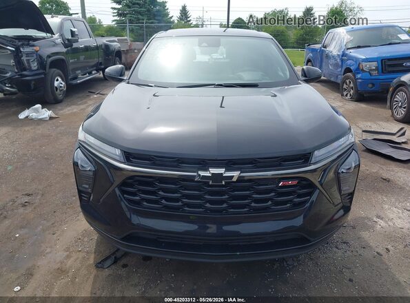 KL77LGEP5SC338559 2025 CHEVROLET TRAX Black ხელსაწყოთა პანელის ხედი