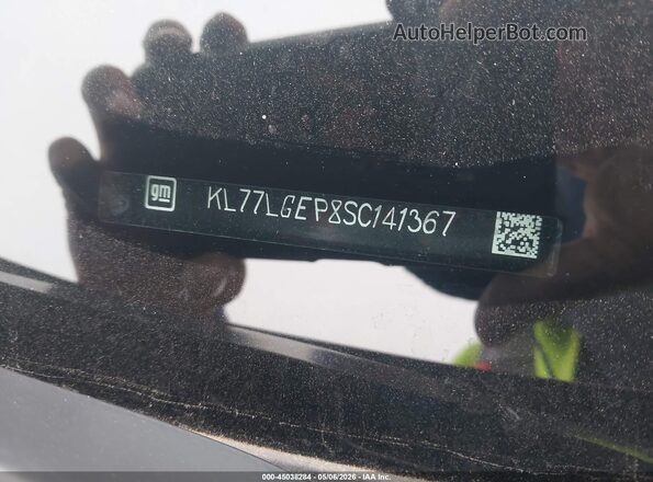 KL77LGEP8SC141367 2025 CHEVROLET TRAX Red Вид підкапотного простору