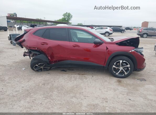 KL77LGEP8SC141367 2025 CHEVROLET TRAX Red Панорамний вид салону 360°