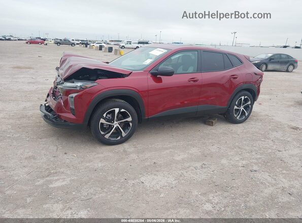 KL77LGEP8SC141367 2025 CHEVROLET TRAX Red 