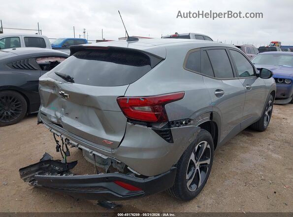 KL77LGEP9SC033601 2025 CHEVROLET TRAX Silver Rear right