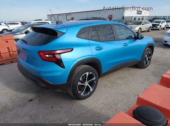 KL77LGEP9SC081017 2025 CHEVROLET TRAX Blue Rear right