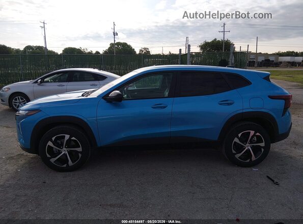 KL77LGEP9SC081017 2025 CHEVROLET TRAX Blue 360 interior view