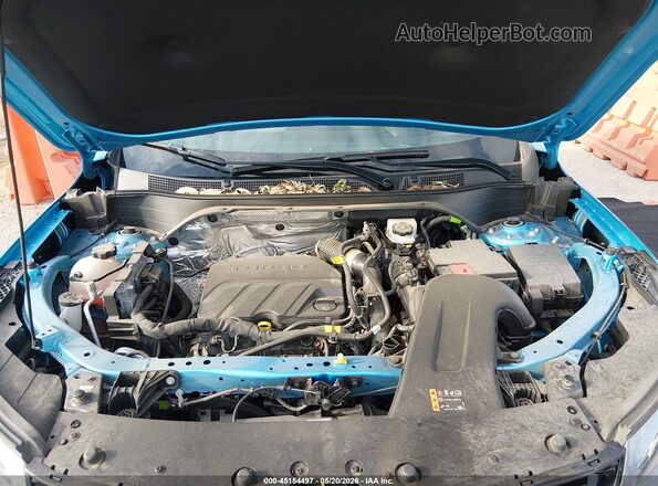KL77LGEP9SC081017 2025 CHEVROLET TRAX Blue Rear view