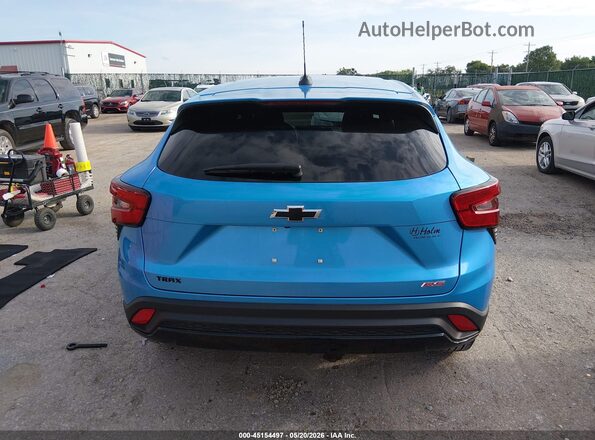KL77LGEP9SC081017 2025 CHEVROLET TRAX Blue 