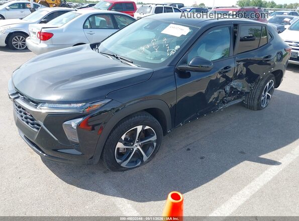 KL77LGEP9SC216495 2025 CHEVROLET TRAX Black Vista tres cuartos delantera izquierda