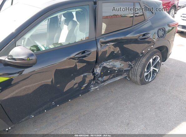 KL77LGEP9SC216495 2025 CHEVROLET TRAX Black Vista del cuadro de instrumentos