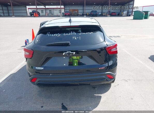 KL77LGEP9SC216495 2025 CHEVROLET TRAX Black 