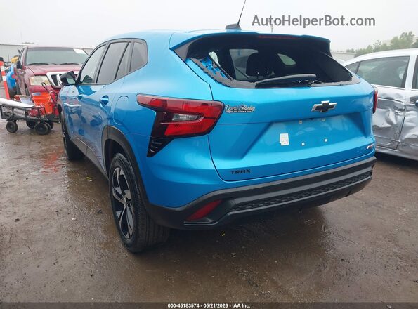 KL77LGEPXSC208986 2025 CHEVROLET TRAX Blue Հետևի ձախ