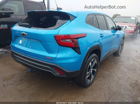 KL77LGEPXSC208986 2025 CHEVROLET TRAX Blue Հետևի աջ