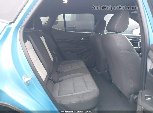 KL77LGEPXSC208986 2025 CHEVROLET TRAX Blue VIN կոդի պիտակի տեսք