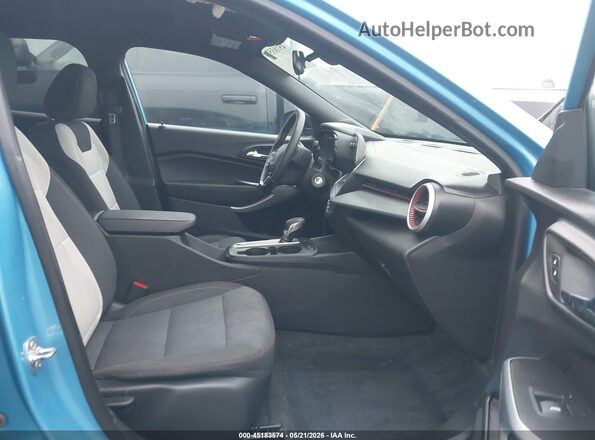 KL77LGEPXSC208986 2025 CHEVROLET TRAX Blue Սալոնի դիմացի տեսք