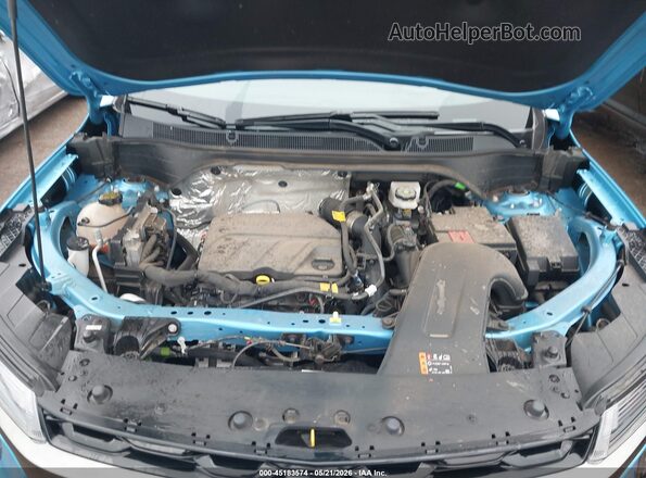 KL77LGEPXSC208986 2025 CHEVROLET TRAX Blue Հետևի տեսք