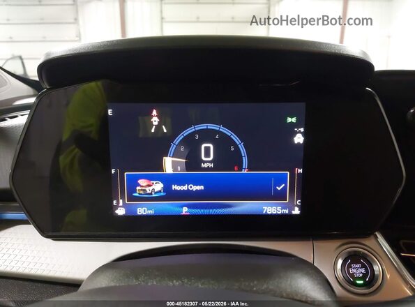 KL77LHE21RC090895 2024 CHEVROLET TRAX Blue Вид задніх сидінь