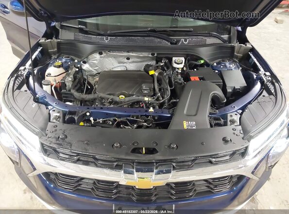 KL77LHE21RC090895 2024 CHEVROLET TRAX Blue Вид ззаду
