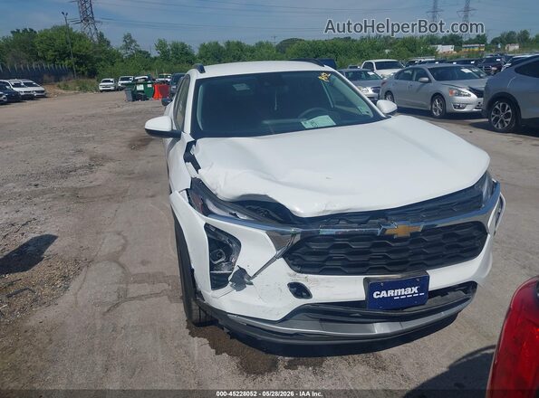 KL77LHE21RC238060 2024 CHEVROLET TRAX Белый Вид щитка приборов
